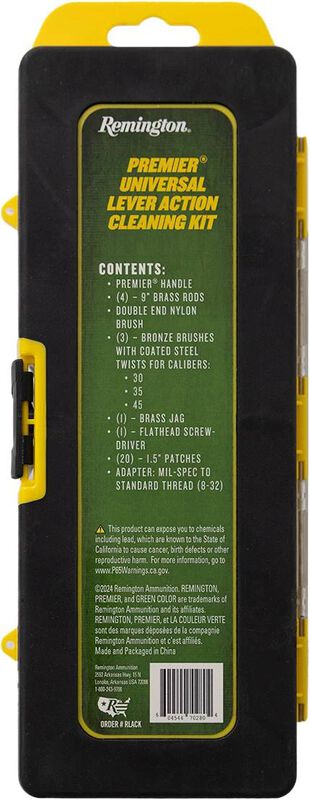 Premier Universal Lever Action Cleaning Kit, Rifle, .30-.45